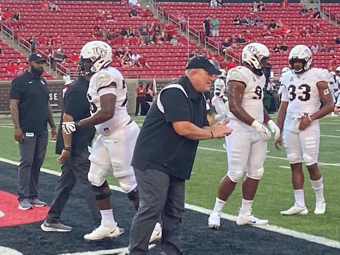 Herb Hand, Offensive Line Coach, UCF Football